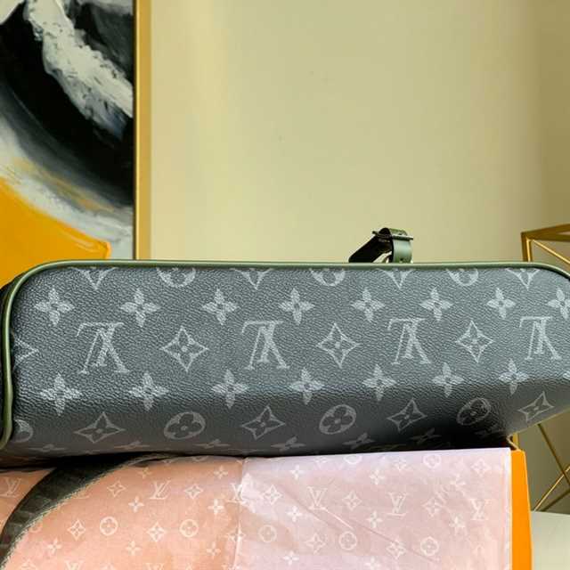 District Mm Messenger Bag Damier Ebene LMB018 - 5