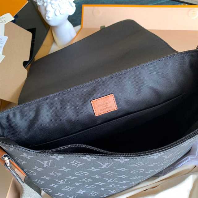 District Mm Messenger Bag Damier Ebene LMB018 - 7