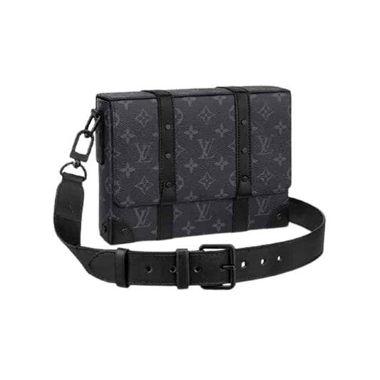 Louis Vuitton Trunk Messenger Monogram Eclipse Coated Canvas LMB014 - 1