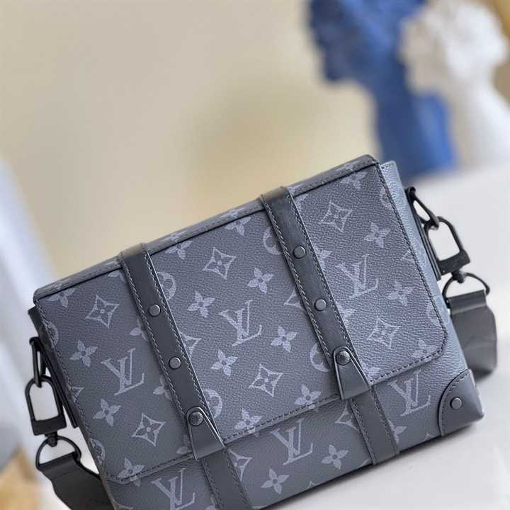 Louis Vuitton Trunk Messenger Monogram Eclipse Coated Canvas LMB014 - 2