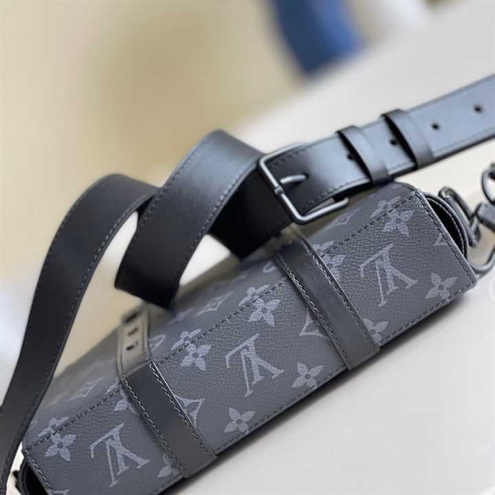 Louis Vuitton Trunk Messenger Monogram Eclipse Coated Canvas LMB014 - 4