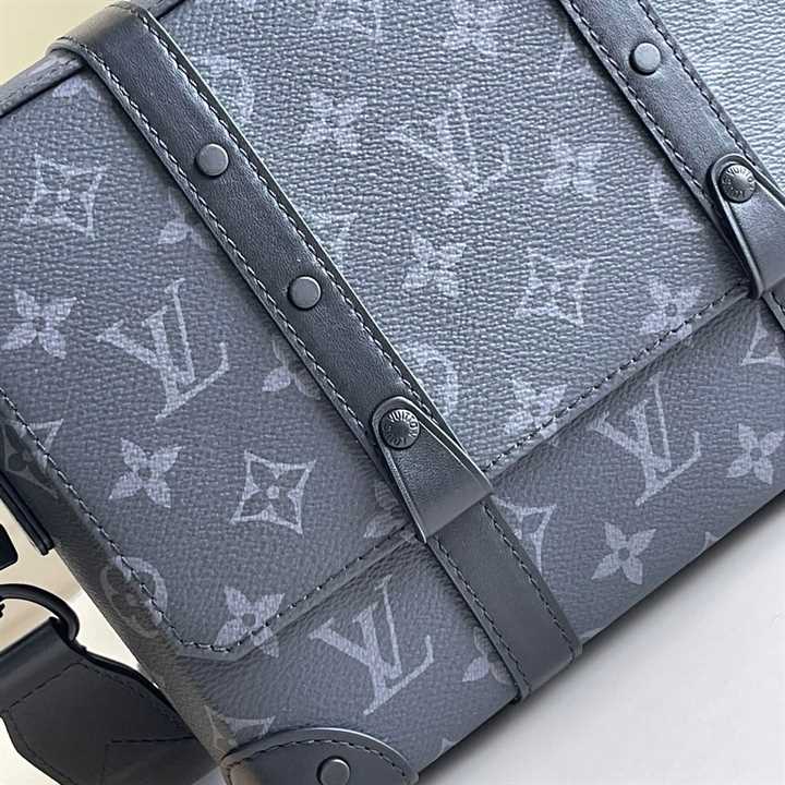 Louis Vuitton Trunk Messenger Monogram Eclipse Coated Canvas LMB014 - 8