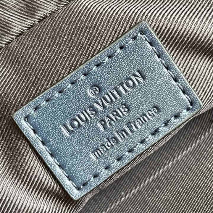 Louis Vuitton Duo Messenger Bag Navy Blue Monogram Shadow Cowhide Leather - MB01 - 10