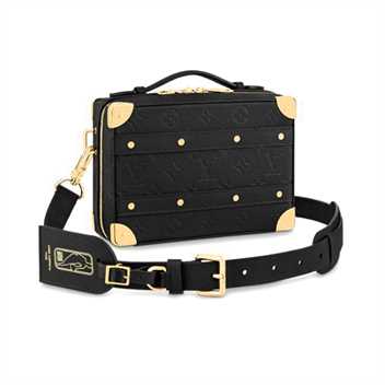 Louis Vuitton NBA Handle Trunk Monogram Coated Canvas Textile Lining In Black - LMB007 - 1