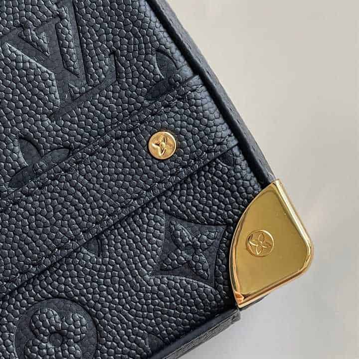 Louis Vuitton NBA Handle Trunk Monogram Coated Canvas Textile Lining In Black - LMB007 - 4