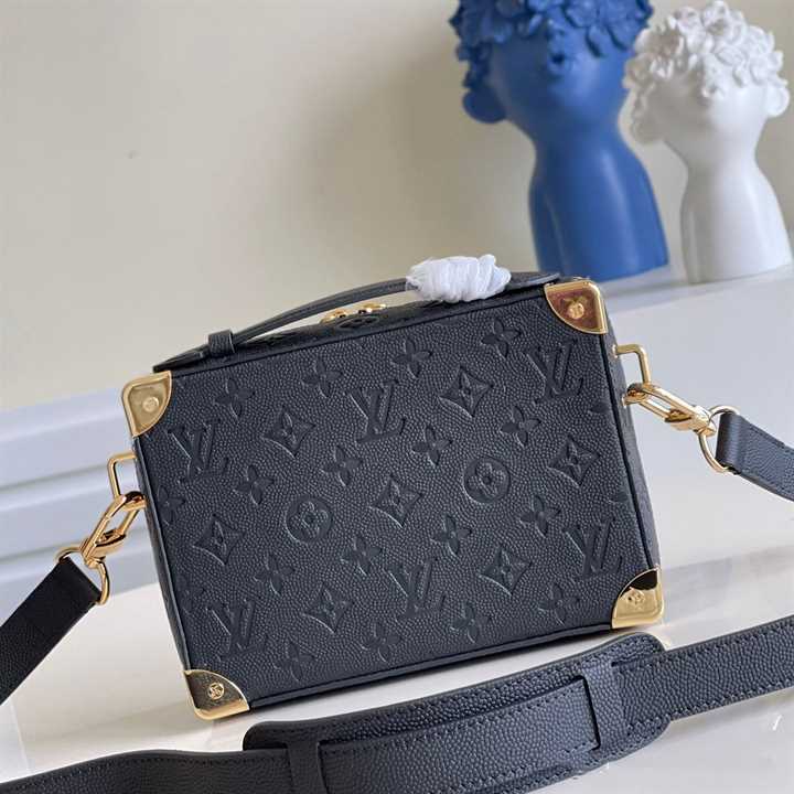 Louis Vuitton NBA Handle Trunk Monogram Coated Canvas Textile Lining In Black - LMB007 - 3