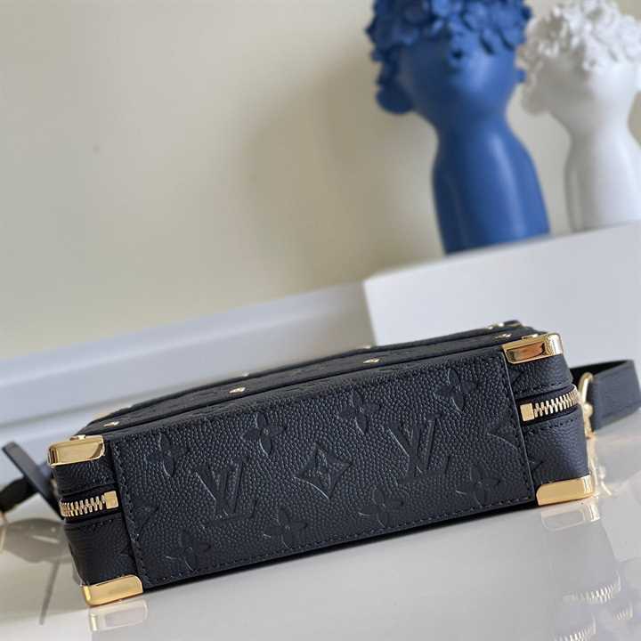Louis Vuitton NBA Handle Trunk Monogram Coated Canvas Textile Lining In Black - LMB007 - 5