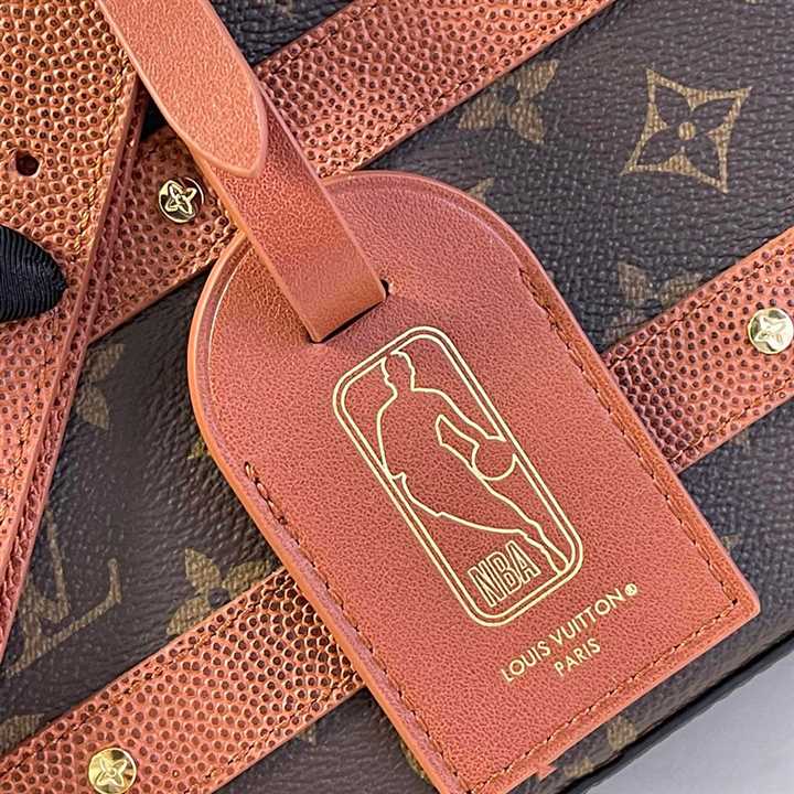 Louis Vuitton NBA Handle Trunk Monogram Coated Canvas Textile Lining In Brown - LMB009 - 4