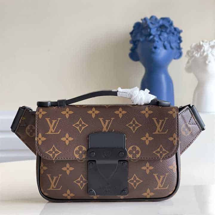 M45807 Louis Vuitton Monogram S Lock Sling Bag LMB068 - 2