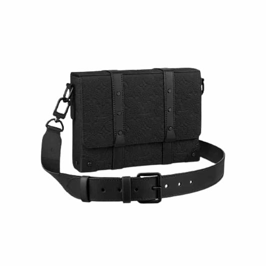 Louis Vuitton Trunk Messenger Bag Taurillon Monogram Leather LMB016 - 1