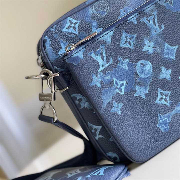 Louis Vuitton Trio Messenger Ink Watercoler Cowhide Leather - LMB011 - 8